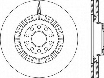 OPEN PARTS bdr234820 -  Тормозной диск